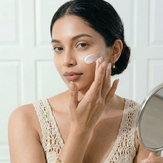 Oleum Cottage Face care collection featuring cleansers, moisturisers, and barrier repair skincare for healthy, glowing skin.