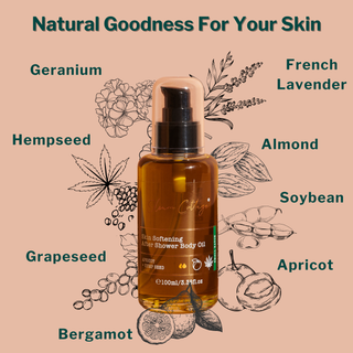 Skin Softening Body Oil for Eczema Scars and Marks