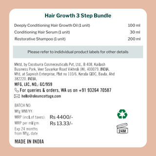 Hair Growth 3 Step Bundle