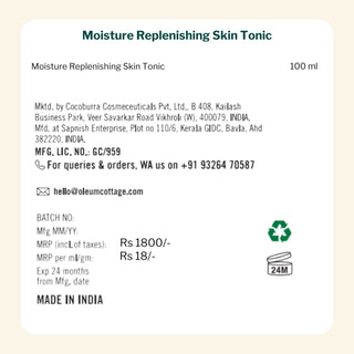 Moisture Replenishing Skin Tonic (For Dull, Dry, Sensitive Skin)