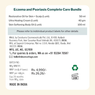 Eczema and Psoriasis Complete Care Bundle