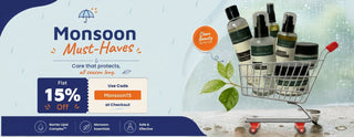 Oleum Cottage Monsoon sale with sitewide discount of 15% on products