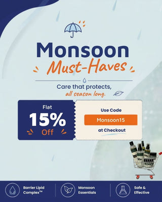 Oleum Cottage Monsoon sale with sitewide discount of 15% on products