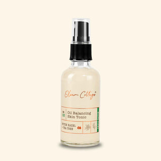 Oleum Cottage Oil Balancing Skin Tonic bottle for oily and acne-prone skin, controls sebum and refines pores.